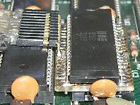1541 low profile parallel cable adaptor, top view