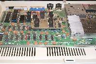 Inserted C64 Flash-Adapter Kernal ROM switch