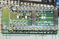 AT29C256 to 32 pin Flash-Adaptor, bottom view