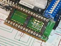 AT29C256 to 32 pin Flash-Adaptor, top view
