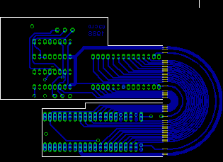 The RAMBOard bottom layout