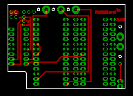 RAMBOard 2/C top layout