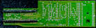 Drive PCB, solder side, scanned bottom-up