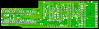 Empty drive PCB, solder side, scanned bottom-up