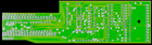 Empty drive PCB, solder side, scanned left-right