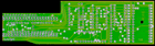Empty drive PCB, solder side, scanned right-left