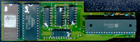 Drive PCB, parts side, scanned top-down