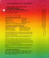 Packaging, back side